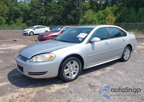 2013 Chevrolet Impala Lt из США, поврежденный, VIN 2G1WG5E36D1177760